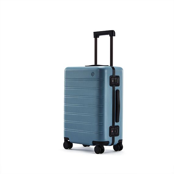 Чемодан NINETYGO Manhattan Frame Luggage  20 синий - 4