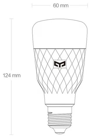 Лампочка Yeelight Smart Led Bulb 1S (Color) RU - 3