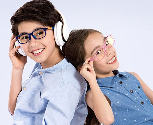 Детские компьютерные очки Xiaomi Mi Childrens Computer Glasses HMJ03TS (Blue) - 3