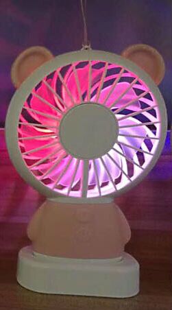 Вентилятор Baseus Dharma Bear Fan (Pink/Розовый) - 4