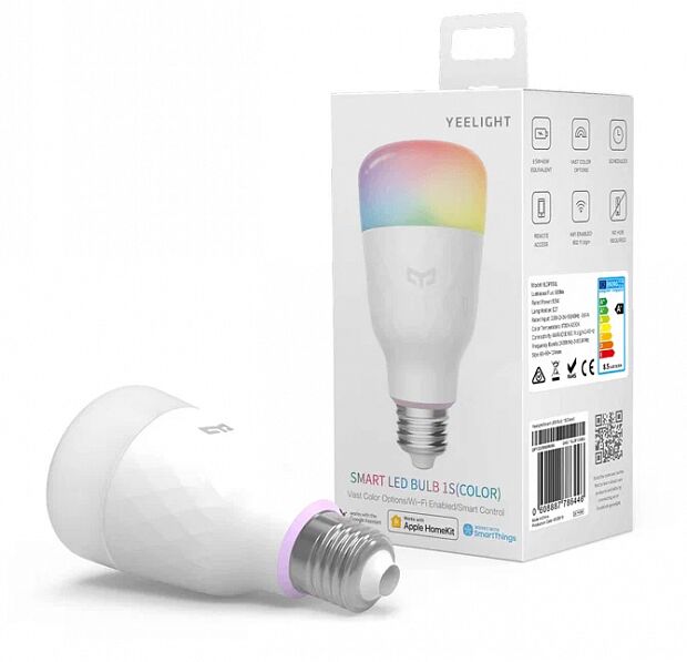 Лампочка Yeelight Smart Led Bulb 1S (Color) RU - 1