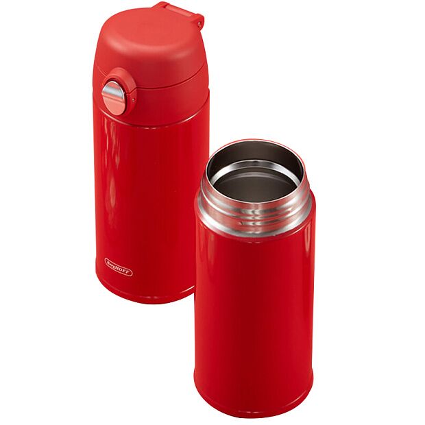 Термокружка BergHoff Vacuum Portable Cup  350 ml. (Red) - 1