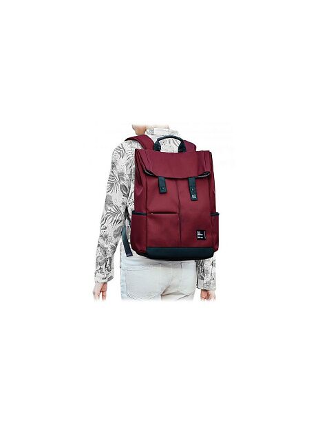 Рюкзак 90 Points Vibrant College Casual Backpack (Red) - 3