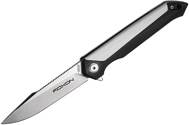 Нож складной Roxon K3, Sandvik Steel 12C27, белый, K3-12C27-WH - 1