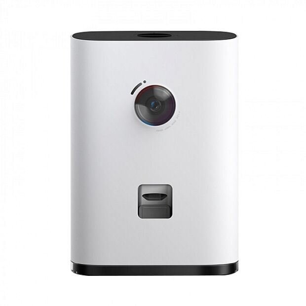 Умная автокормушка для домашних Pawbby Treat Cam Camera Smart Pet Feeder CCTV (White) - 1
