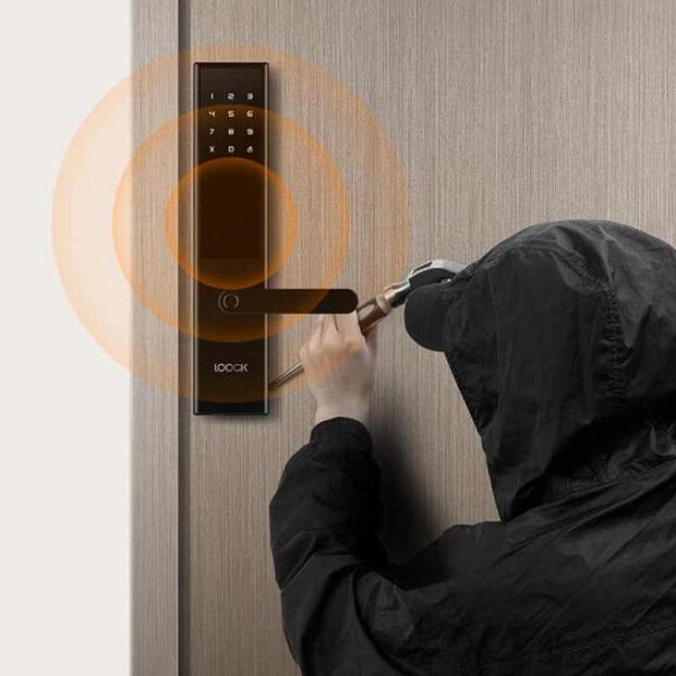 Умный дверной замок Xiaomi Intelligent Fingerprint Door Lock Classic DSL-C07-B (Black) - 6
