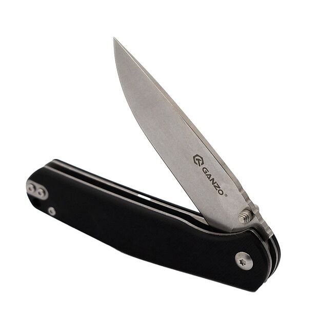 Нож складной Ganzo G6804-BK черный - 6