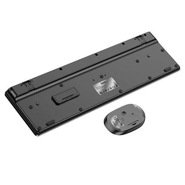 Игровая клавиатура и мышь Hoco GM17 Wireless Business (комплект) (Black) - 3
