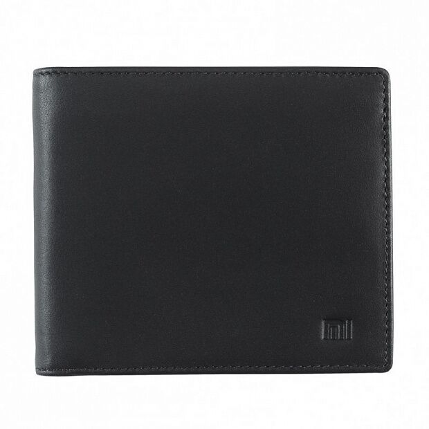 Бумажник кожаный Xiaomi (Black) 