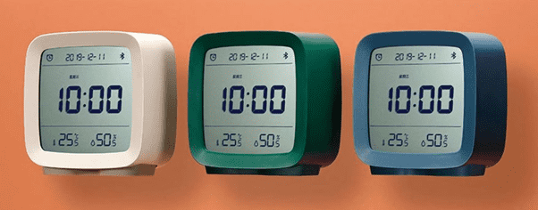 Дизайн будильника Qingping Bluetooth Alarm Clock