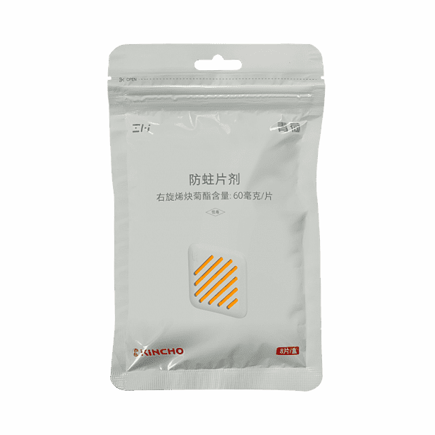 Таблетки для одежды от клещей Xiaomi Qinghe Anti-Mite Tablets (White/Белый) - 1