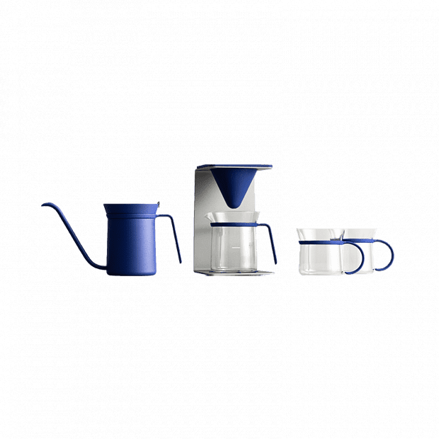 Кофейный набор D.Lab Bear And Yang Coffee Set (Blue/Синий) 