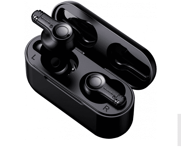 Наушники беспроводные 1More Omthing AirFree Plus earbuds (E0002) (Black) 